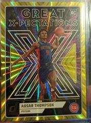 Ausar Thompson [Yellow] #15 Basketball Cards 2023 Panini Donruss Great X Pectations Prices