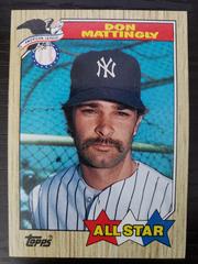 Don Mattingly [No Trademark on Front] Baseball Cards 1987 Topps Prices