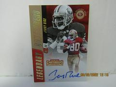 Jerry Rice Football Cards 2018 Panini Contenders Legendary Autographs Prices