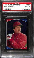 Mike Schmidt Baseball Cards 1987 O Pee Chee Stickers Prices