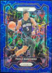 Paolo Banchero [Choice Blue] #100 Basketball Cards 2023 Panini Prizm Prices
