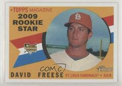 David Freese #555 Baseball Cards 2009 Topps Heritage Prices
