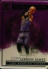 LeBron James [Purple] Basketball Cards 2019 Panini Impeccable Stainless Stars Prices