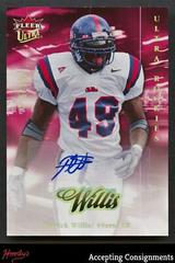 Patrick Willis [Autograph] Football Cards 2007 Ultra Prices
