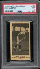 Fred Luderus Baseball Cards 1916 Famous & Barr Co Prices