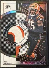 Tee Higgins [Red] #EG-THI Football Cards 2022 Panini Obsidian Equinox Gear Prices