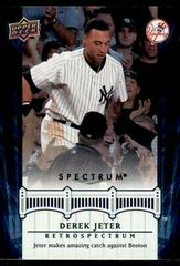 Derek Jeter #DJ74 Baseball Cards 2008 Upper Deck Spectrum Jeter Retrospectrum Prices