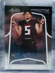 Drake London Football Cards 2022 Panini Absolute Introductions Prices