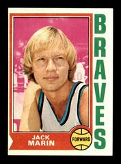 Jack Marin Basketball Cards 1974 Topps Prices