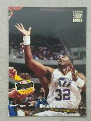 Karl Malone [Frequent Flyers] Basketball Cards 1993 Stadium Club Prices