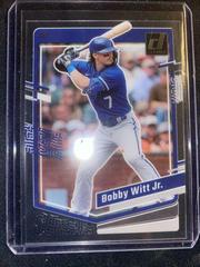 Bobby Witt Jr. #2 Baseball Cards 2023 Panini Chronicles Clearly Donruss Prices