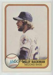 Wally Backman #336 Baseball Cards 1981 Fleer Prices