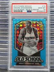 Amar'e Stoudemire [Blue Fluorescent] Basketball Cards 2019 Panini Mosaic Old School Prices
