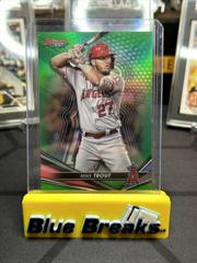 Mike Trout [Green] Baseball Cards 2022 Bowman's Best Prices