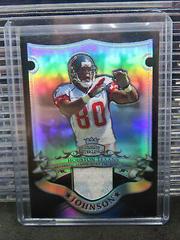 Andre Johnson [Jersey Black Refractor] #BSVR-AJ Football Cards 2007 Bowman Sterling Prices