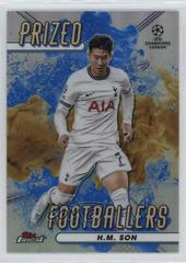 Heung min Son [Gold] #29 Soccer Cards 2022 Topps Finest UEFA Club Competitions Prices