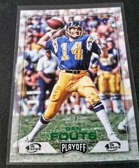 Dan Fouts [4th Down] Football Cards 2016 Panini Playoff Prices