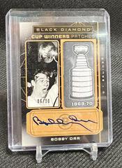 Bobby Orr [Gold Autograph] Hockey Cards 2021 Upper Deck Black Diamond Cup Winners Prices
