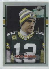 Aaron Rodgers [Refractor] Football Cards 2015 Topps Chrome 60th Anniversary Prices