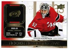 Pyotr Kochetkov [Gold] Hockey Cards 2023 Upper Deck Rookie Retrospective Prices