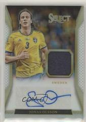 Jonas Olsson [White] Soccer Cards 2016 Panini Select Jersey Autographs Prices