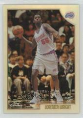 Lorenzen Wright #91 Basketball Cards 1998 Topps Chrome Prices