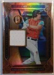 Colson Montgomery #GSS-CM Baseball Cards 2023 Panini Chronicles Gold Standard Swatches Prices