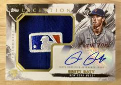 Brett Baty [MLB Logo] Baseball Cards 2023 Topps Inception Autograph Jumbo Hat Patch Prices