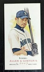 Ichiro [Mini Bazooka Back] #300 Baseball Cards 2007 Topps Allen & Ginter Prices