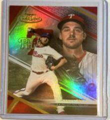Aaron Nola [Class 3 Red] #96 Baseball Cards 2021 Topps Gold Label Prices