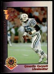 Quentin Coryatt Football Cards 1992 Wild Card Field Force Prices