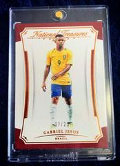 Gabriel Jesus #32 Soccer Cards 2018 Panini National Treasures Prices
