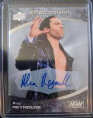 Alex Reynolds [Autograph] #89 Wrestling Cards 2021 Upper Deck AEW Spectrum Prices
