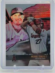 Mike Trout [Class 2 Red] Baseball Cards 2020 Topps Gold Label Prices