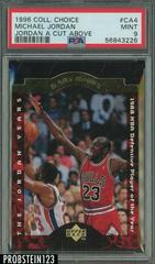 Michael Jordan #CA4 Basketball Cards 1996 Collector's Choice Jordan Cut Above Prices