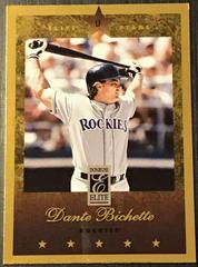 Dante Bichette Baseball Cards 1997 Panini Donruss Elite Prices