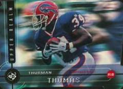 Thurman Thomas [Die Cut] #266 Football Cards 1998 Upper Deck UD3 Prices
