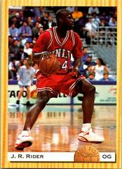 J.R. Rider Basketball Cards 1993 Classic Draft Picks Prices