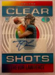 Trevor Lawrence [Signature Light Blue] #CS-16 Football Cards 2021 Panini Illusions Clear Shots Prices