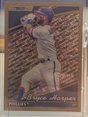 Bryce Harper [Gold] #BG-19 Baseball Cards 2022 Topps Update Black Gold Prices