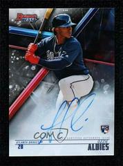 Ozzie Albies Baseball Cards 2018 Bowman's Best of 2018 Autographs Prices