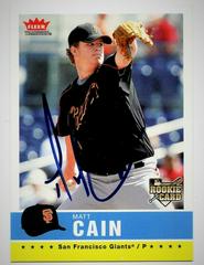 Matt Cain Baseball Cards 2006 Fleer Tradition Prices