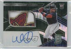 William Contreras [Jersey Autograph Green] #167 Baseball Cards 2021 Panini Spectra Prices
