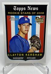 Clayton Kershaw #595 Baseball Cards 2008 Topps Heritage Prices