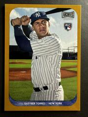 Gleyber Torres [Gold] #AS-GT Baseball Cards 2018 Topps Archives Snapshots Prices