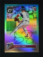 Carson Fulmer [Aqua] #RRS-CF Baseball Cards 2017 Panini Donruss Optic Rated Rookie Signatures Prices