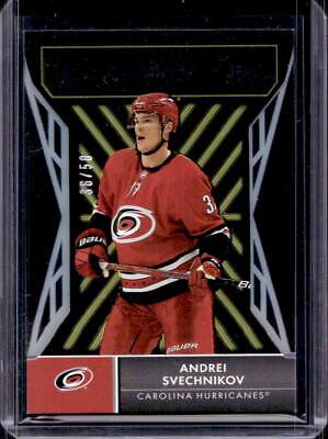 Andrei Svechnikov [Gold] #RFX-21 Hockey Cards 2021 SPx Radiance FX