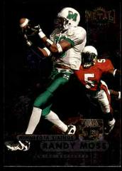 Randy Moss Football Cards 1998 Metal Universe Prices