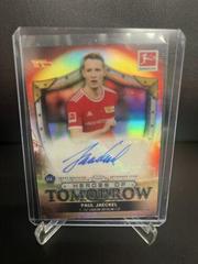 Paul Jaeckel [Autograph] Soccer Cards 2021 Topps Chrome Bundesliga Heroes of Tomorrow Prices