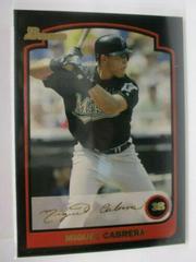 Miguel Cabrera [Gold] Baseball Cards 2003 Bowman Draft Picks Prices